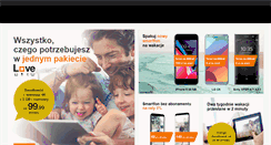 Desktop Screenshot of orange.pl