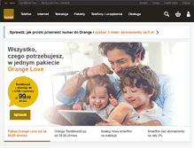 Tablet Screenshot of orange.pl