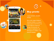 Tablet Screenshot of juegos.orange.es