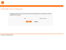 Tablet Screenshot of iprepaye.orange.sn