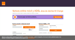 Desktop Screenshot of factura.orange.es