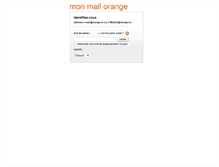 Tablet Screenshot of mail.orange.tn