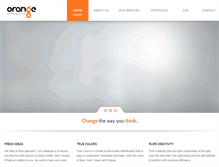 Tablet Screenshot of orange.com.pk