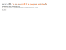 Tablet Screenshot of error.orange.es