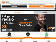 Tablet Screenshot of orange.es