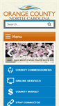 Mobile Screenshot of co.orange.nc.us