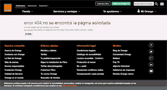 Desktop Screenshot of aplicaciones.orange.es