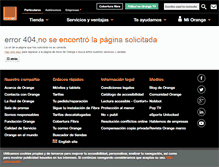 Tablet Screenshot of aplicaciones.orange.es